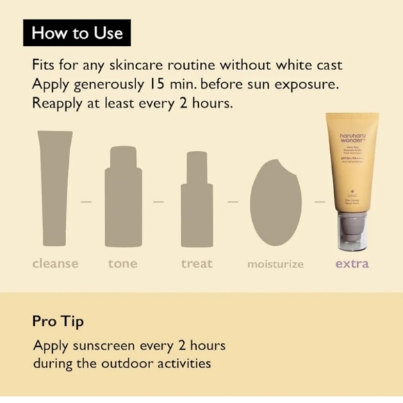 Two Haruharu wonder black rise moisture SPF 50 - Picture 8 of 11